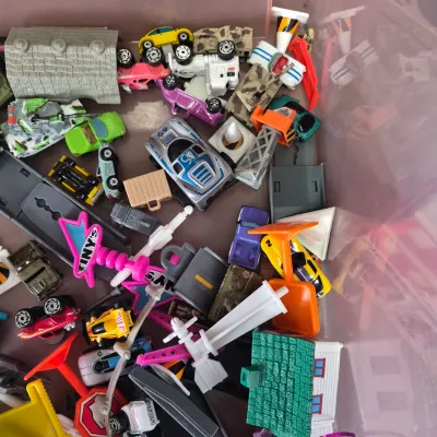 LOT 186B: Huge Collection of Vintage Micro Machines Cars & Playsets