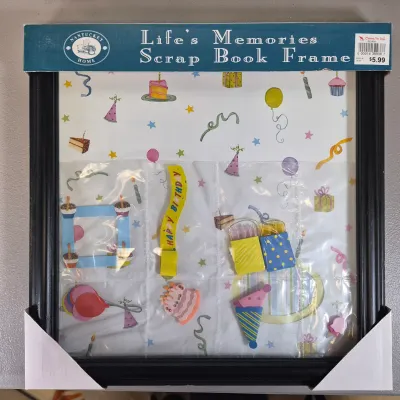 LOT 26B: HUGE Scrapbooking Collection with Stickers, Decals, Memory Frames, Page Accents & More