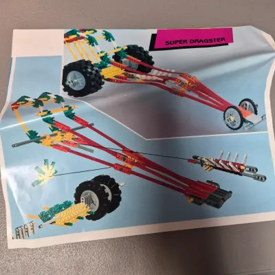 LOT 36B: Vintage K'NEX Building Block Set in Carrying Case