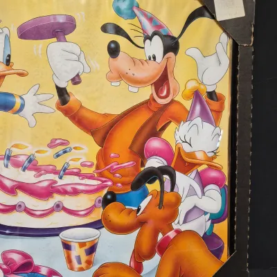 LOT 31B: Set of Four Disney/Mickey Framed Posters