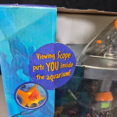 LOT 57B: Vintage Undersea Encounter Aquarium (NIB) & Challenge 20 Questions Game