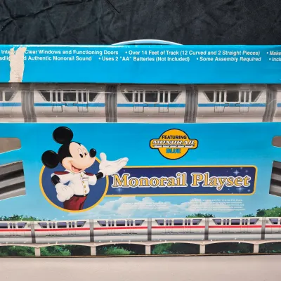 LOT 37B: Never Opened-Disney Parks Monorail Playset