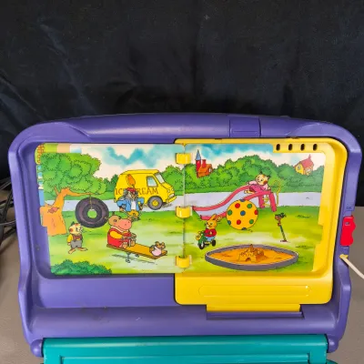 LOT 25B: Vintage Sega Pico Video Game Console with Educational Games