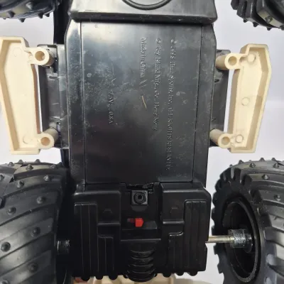 LOT 47B: Vintage WWF Titan Tron Entrance Stage & Talking/Action Monster Trucks with Undertaker, Stone Cold & Legion of Doom