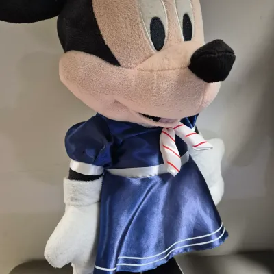 LOT 38B: Plush Sailor Mickey & Minnie Standing Porch Greeters