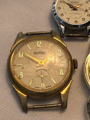 Sale Photo Thumbnail #249: Untested. Small watch missing crystal.