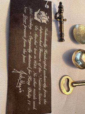 Sale Photo Thumbnail #278: .925 Stirling treasure from Nuestra Sonora Arocha lost in 1622. Two spoons