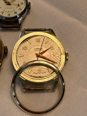 Sale Photo Thumbnail #251: Untested. Small watch missing crystal.