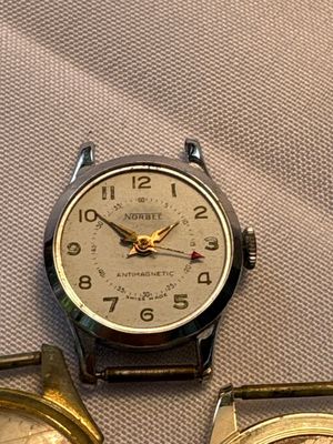 Sale Photo Thumbnail #250: Untested. Small watch missing crystal.