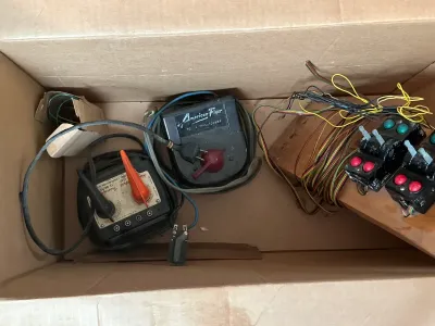 Plus more parts, relays, for the train set