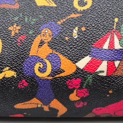 LOT 159: Piero Guidi Magic Circus Black Shoulder Bag