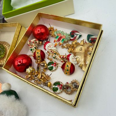 LOT 89: Big Costume Jewelry Collection - Holiday Novelties and More