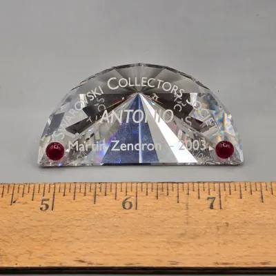 LOT 127: Swarovski Crystal Figurine "Antonio" from the "Magic of Dance" Trilogy Designed by Martin Zendron with...