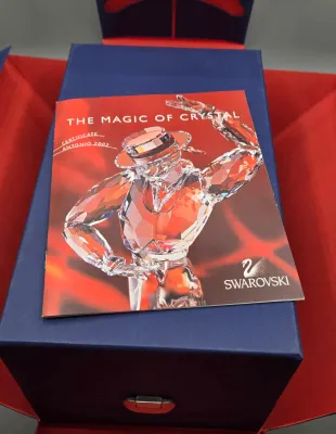 LOT 127: Swarovski Crystal Figurine "Antonio" from the "Magic of Dance" Trilogy Designed by Martin Zendron with...