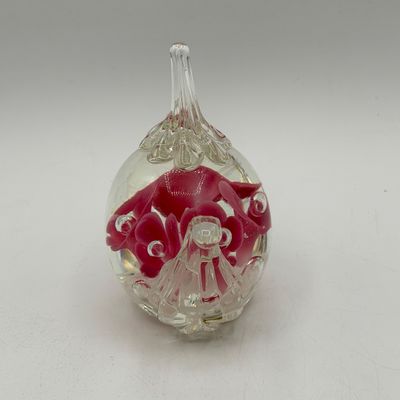 LOT 92: Four Paperweights -Joe St. Clair and More