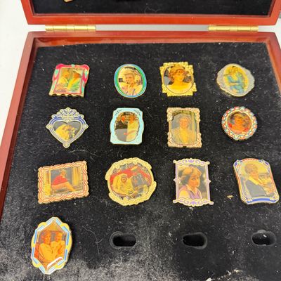 LOT 163: Princess Diana Memorabilia - Commemorative Plate - Pin Collection and More