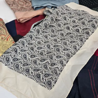 LOT 41: Collection of Silk Women's Scarves