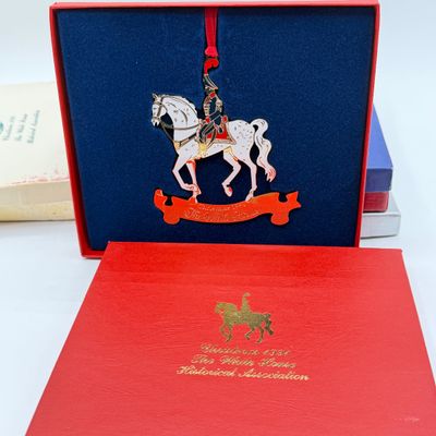LOT 96: White House Commemorative Christmas Ornaments and More
