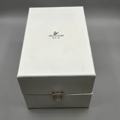 LOT 125: Swarovski SCS 2000 Masquerade Columbine with Stand/ Both with Original Boxes