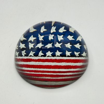 LOT 92: Four Paperweights -Joe St. Clair and More