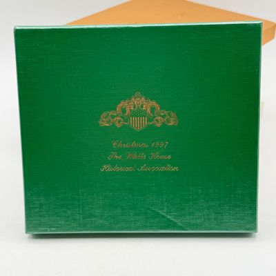 LOT 93: White House Commemorative Christmas Ornaments and More
