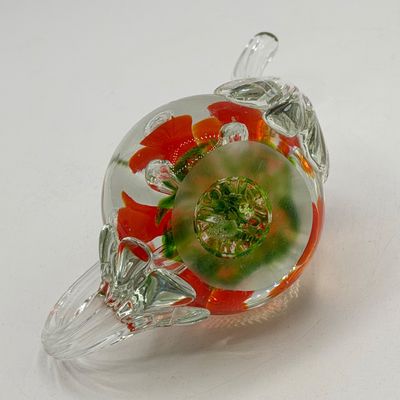 LOT 92: Four Paperweights -Joe St. Clair and More
