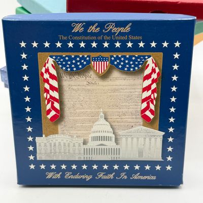 LOT 93: White House Commemorative Christmas Ornaments and More