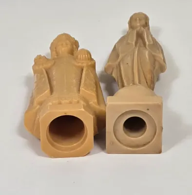 LOT 53: "Bless This House" Wall Art Print, Pair of Holy Water Fonts, Decorative Wall Plate Featuring Jesus Christ, Handcrafted...