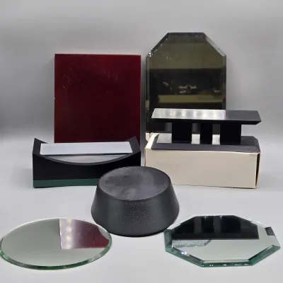 LOT 131: Swarovski Crystal Unicorn Display Stand, Collector's Display Base, and More