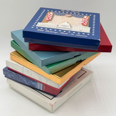 LOT 93: White House Commemorative Christmas Ornaments and More