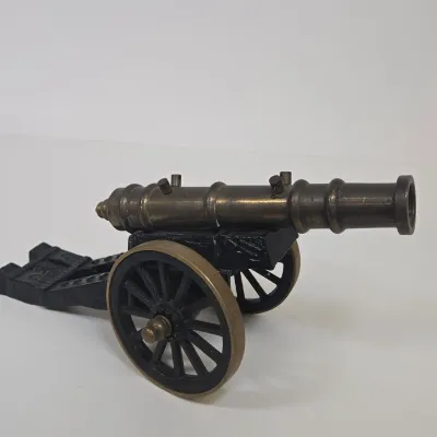 LOT 43: Pair of Vintage Decorative Miniature Cannons