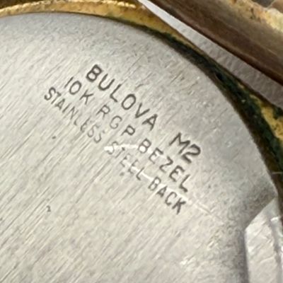 LOT 83: Working Vintage 1962 Bulova Senator Watch w/ 10K RGP Bezel in Original Case