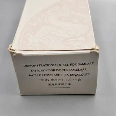 LOT 131: Swarovski Crystal Unicorn Display Stand, Collector's Display Base, and More
