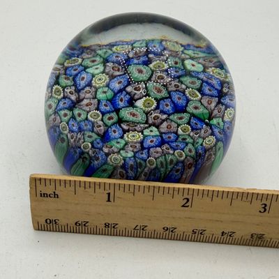 LOT 95: Trio of Glass Paperweights - Kreiss and More