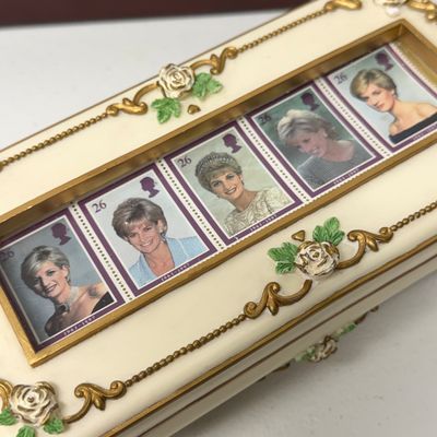 LOT 163: Princess Diana Memorabilia - Commemorative Plate - Pin Collection and More