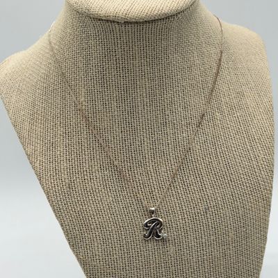 LOT 161: Sterling Silver Jewelry - Tennis Bracelet, Necklace w/ Pendant, Gold Vermeil Chain - 18.6 gtw
