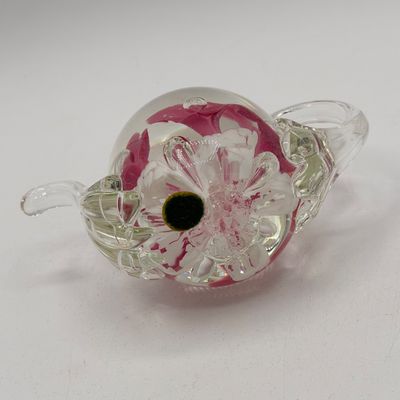 LOT 92: Four Paperweights -Joe St. Clair and More