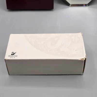 LOT 131: Swarovski Crystal Unicorn Display Stand, Collector's Display Base, and More