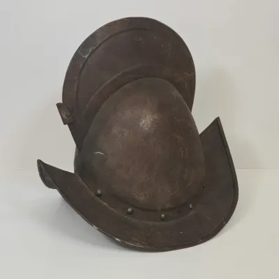 LOT 59: 16th-to-17th-Century Style Combo Morion Helmet