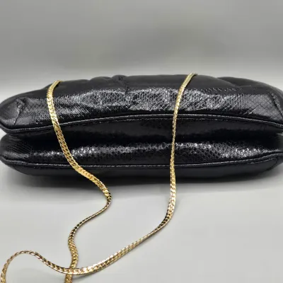 LOT 151: Vintage Ashneil Black Clutch Purse