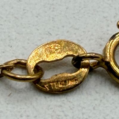 LOT 161: Sterling Silver Jewelry - Tennis Bracelet, Necklace w/ Pendant, Gold Vermeil Chain - 18.6 gtw