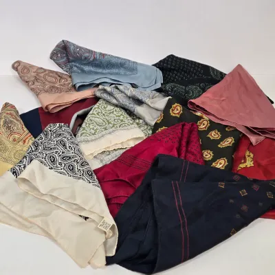 LOT 41: Collection of Silk Women's Scarves