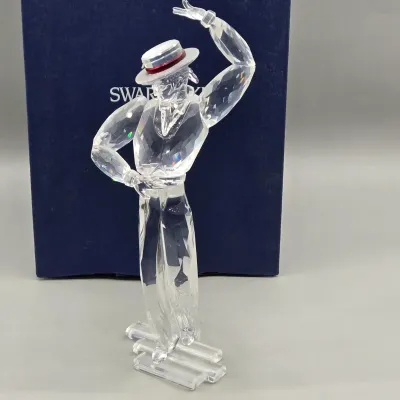 LOT 127: Swarovski Crystal Figurine "Antonio" from the "Magic of Dance" Trilogy Designed by Martin Zendron with...