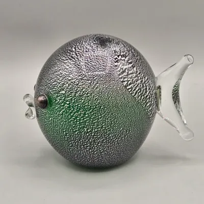 LOT 135: Murano-style Art Glass Fish Figurine