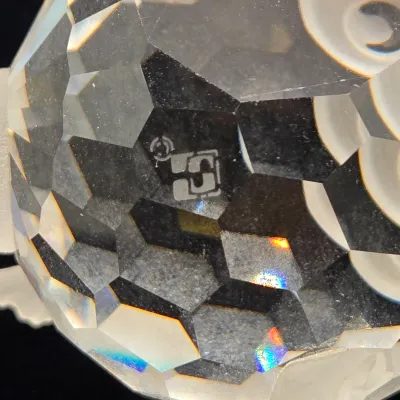 LOT 137: Vintage Retired Swarovski Crystal Blowfish, Seal, Miniature Drake, and Starfish Figurines