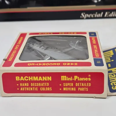 LOT 54: Maisto 1:18 Scale 1955 Mercedes-Benz 300S Die-Cast Special Edition Model and Vintage Bachmann Mini-Planes #16 Spirit of St. Louis