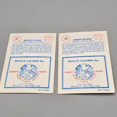 LOT 80: Collection of 1977 TCMA Renata Galasso Baseball Cards
