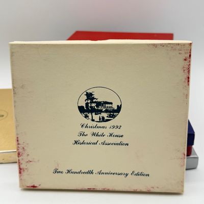 LOT 96: White House Commemorative Christmas Ornaments and More
