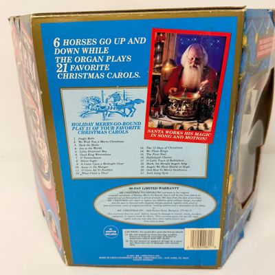 LOT 162: Mr. Christmas Holiday Merry-Go-Round