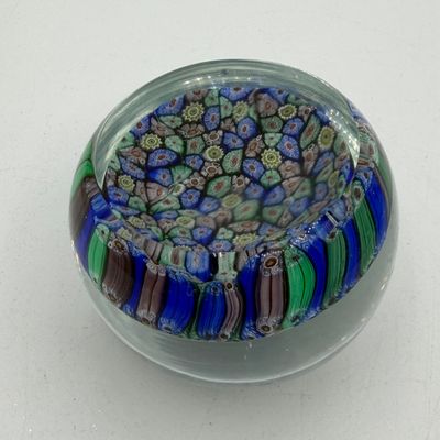 LOT 95: Trio of Glass Paperweights - Kreiss and More
